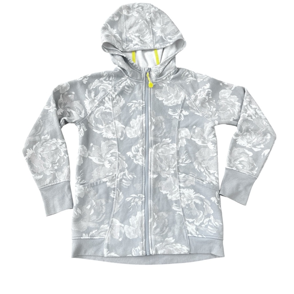 All in Motion Floral Zip up Hoodie